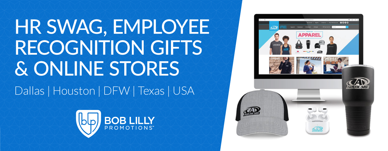 HR Swag & Merch Employee Recognition Promotion Products | Bob Lilly Promotions Dallas