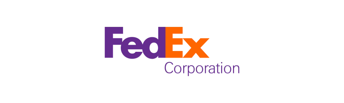 FedEx logo. Bob Lilly Promotions ships on a direct FedEx account.