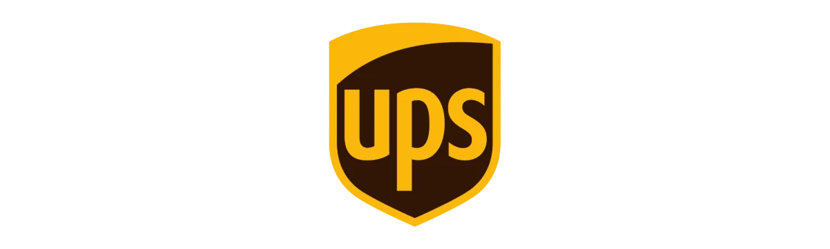 UPS logo. Bob Lilly Promotions ships on a direct UPS account.